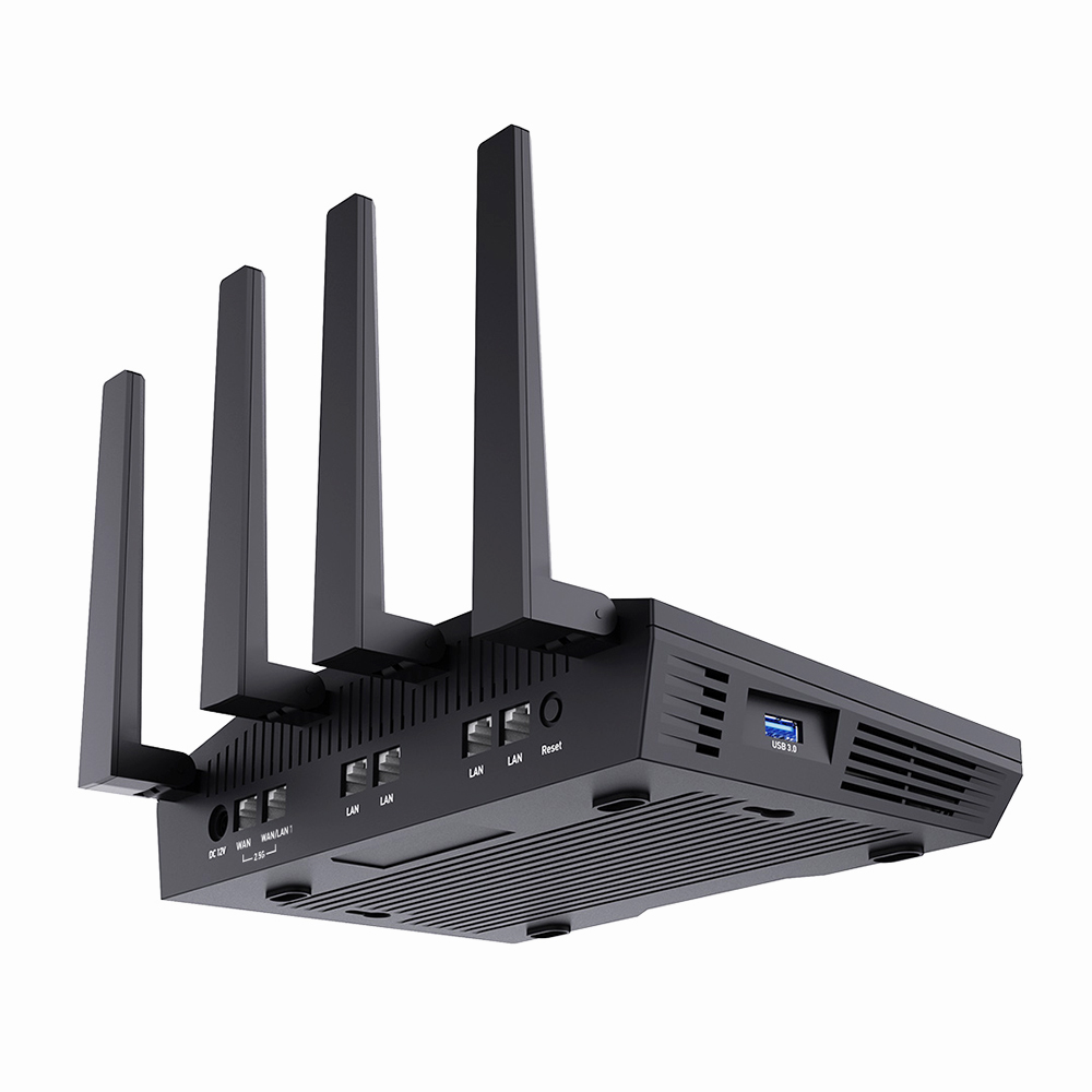 GL.iNet Flint 2 (GL-MT6000) High Performance Wi-Fi 6 AX6000 Home Router