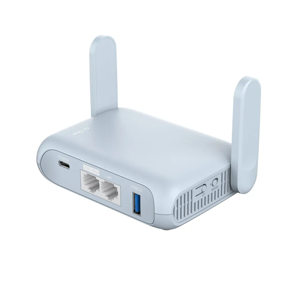 GL.iNet Beryl AX (GL-MT3000) Pocket-sized Wi-Fi 6 Router for Home and Travel