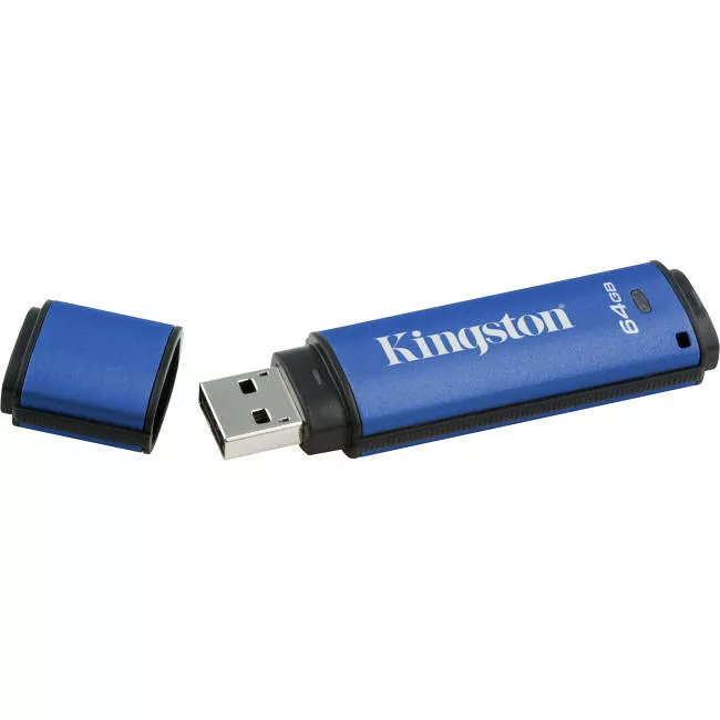 Kingston DTVP30/64GB DataTraveler Vault Privacy 3.0 Flash Drive