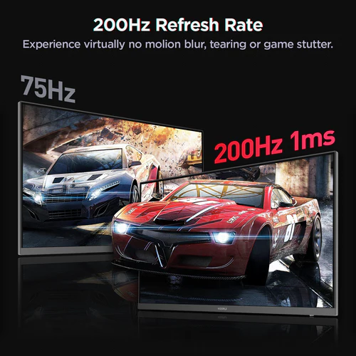 KOORUI G2721P 27-inch IPS QHD 200Hz 2560 x1440 pixels Gaming Monitor