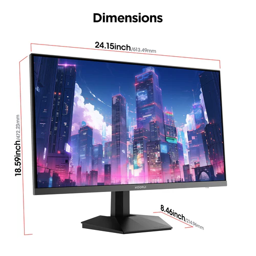 KOORUI G2721P 27-inch IPS QHD 200Hz 2560 x1440 pixels Gaming Monitor