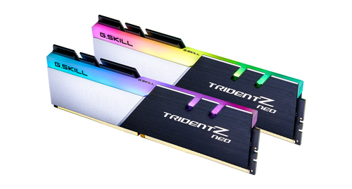 G.Skill Trident Z DDR4 DIMM memory top angle view