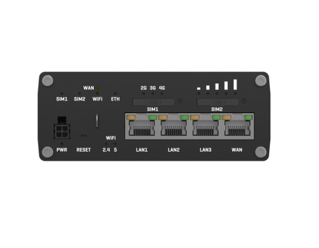Teltonika RUTX11, 4G/LTE (Cat 6) 256 MB RAM Industrial Cellular Router