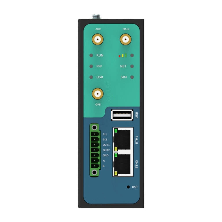 Robustel R3000-4L, RobustOS 256MB Flash Industrial Dual-SIM 4G/LTE Router
