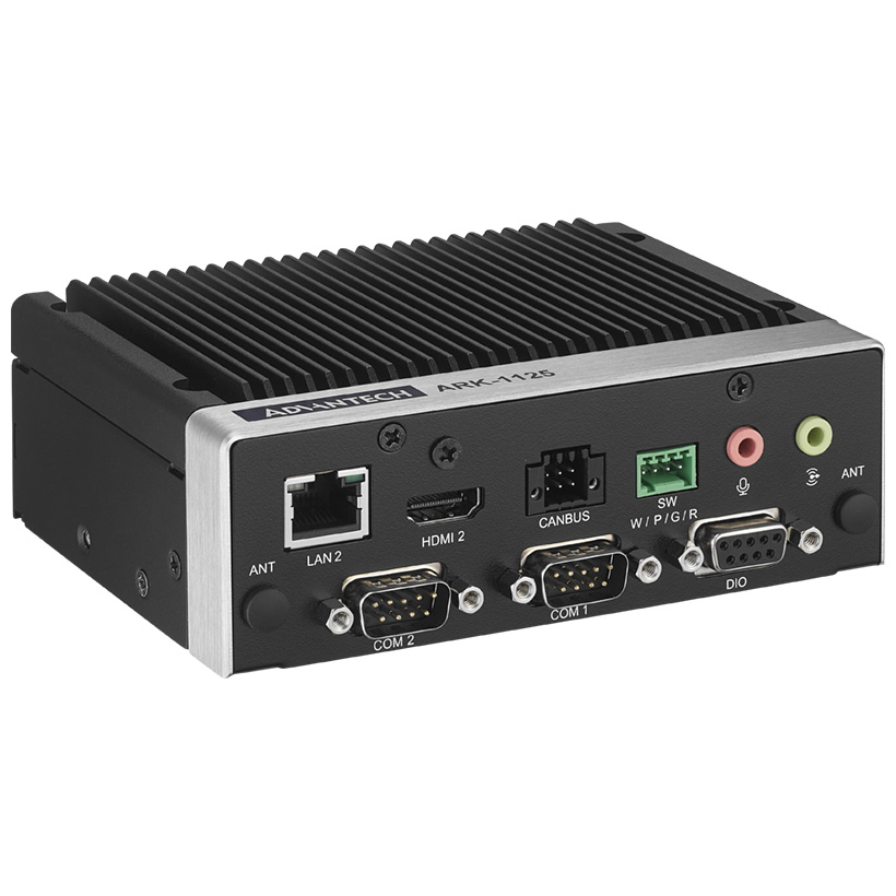 Advantech ARK-1125H, Intel® Processor N-series N200, DDR5 4800 MHz Embedded PC