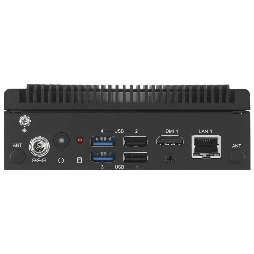 Advantech ARK-1125H, Intel® Processor N-series N200, DDR5 4800 MHz Embedded PC