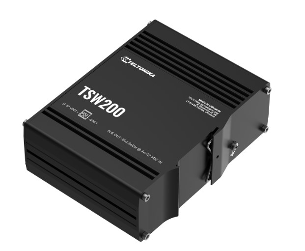 Teltonika TSW2000000B0, 20Gbps, Industrial Unmanaged POE+ Ethernet Switch