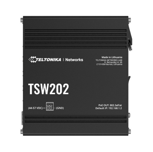 Teltonika TSW202000000, 20Gbps, Industrial L3 Managed POE+ Ethernet Switch