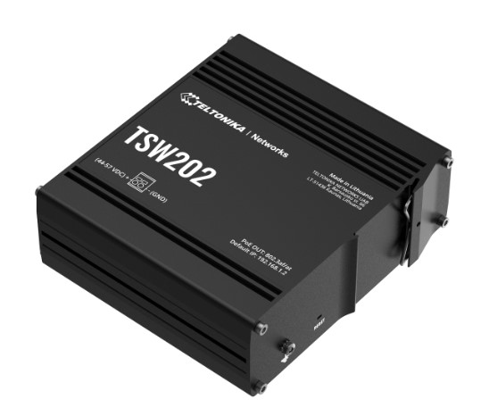 Teltonika TSW202000000, 20Gbps, Industrial L3 Managed POE+ Ethernet Switch