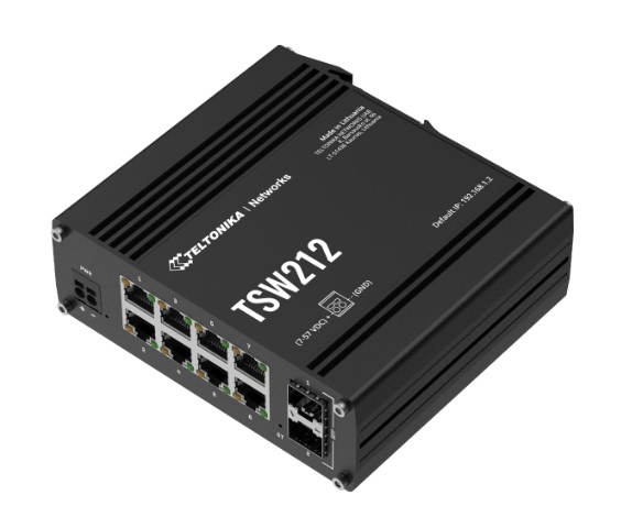 Teltonika TSW212000000, 20Gbps, Industrial L2 Managed Ethernet Switch