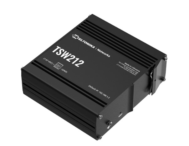 Teltonika TSW212000000, 20Gbps, Industrial L2 Managed Ethernet Switch
