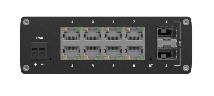 Teltonika TSW212000000, 20Gbps, Industrial L2 Managed Ethernet Switch