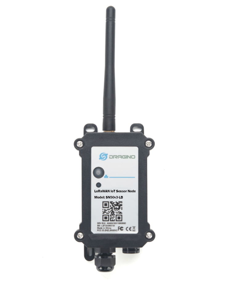 Dragino SN50v3-LB-EU868 Waterproof Long Range Wireless LoRa Sensor Node