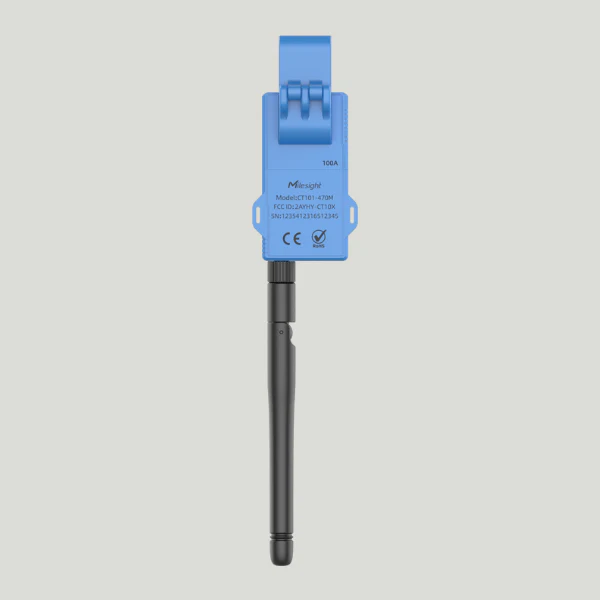 Milesight CT101-868M LoRaWAN Smart Current Transformer, Self-Powered 100A Sensor