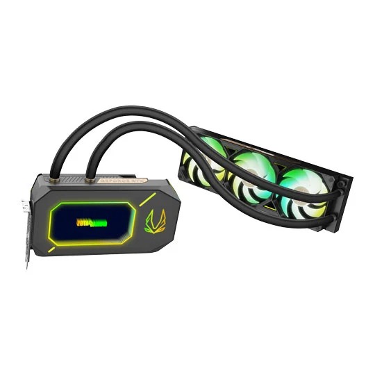 ZOTAC RTX 5090 ARCTICSTORM RGB GPU with cooling system