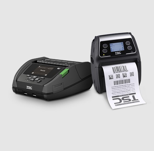 TSC Alpha-40L, 8 dot/mm (203 dpi), Peel sensor Mobile Printer