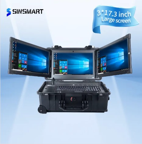 SINSMART SIN-U1713-XH310 17.3" 64GB Portable Workstation Rugged Computer