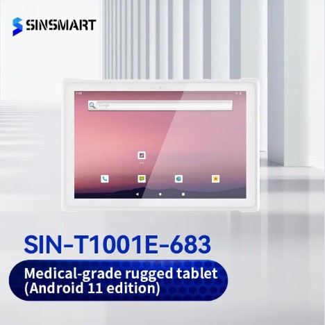 SINSMART SIN-T1001E-6833 10.1 inch ARM 5G Android Medical Rugged Tablet PC