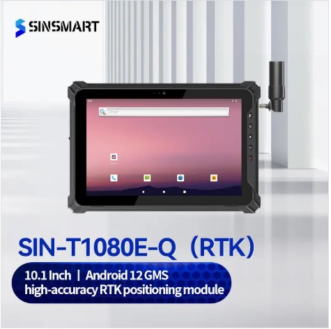 SINSMART SIN-T1080E-Q (RTK) 10.1" ARM 8G+128G IP65 Industrial Rugged Tablet PC