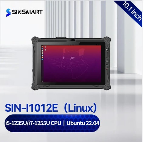 SINSMART SIN-I1012E(Linux) 10.1" GPS IP65 MIL-STD-810G Rugged Tablet PC