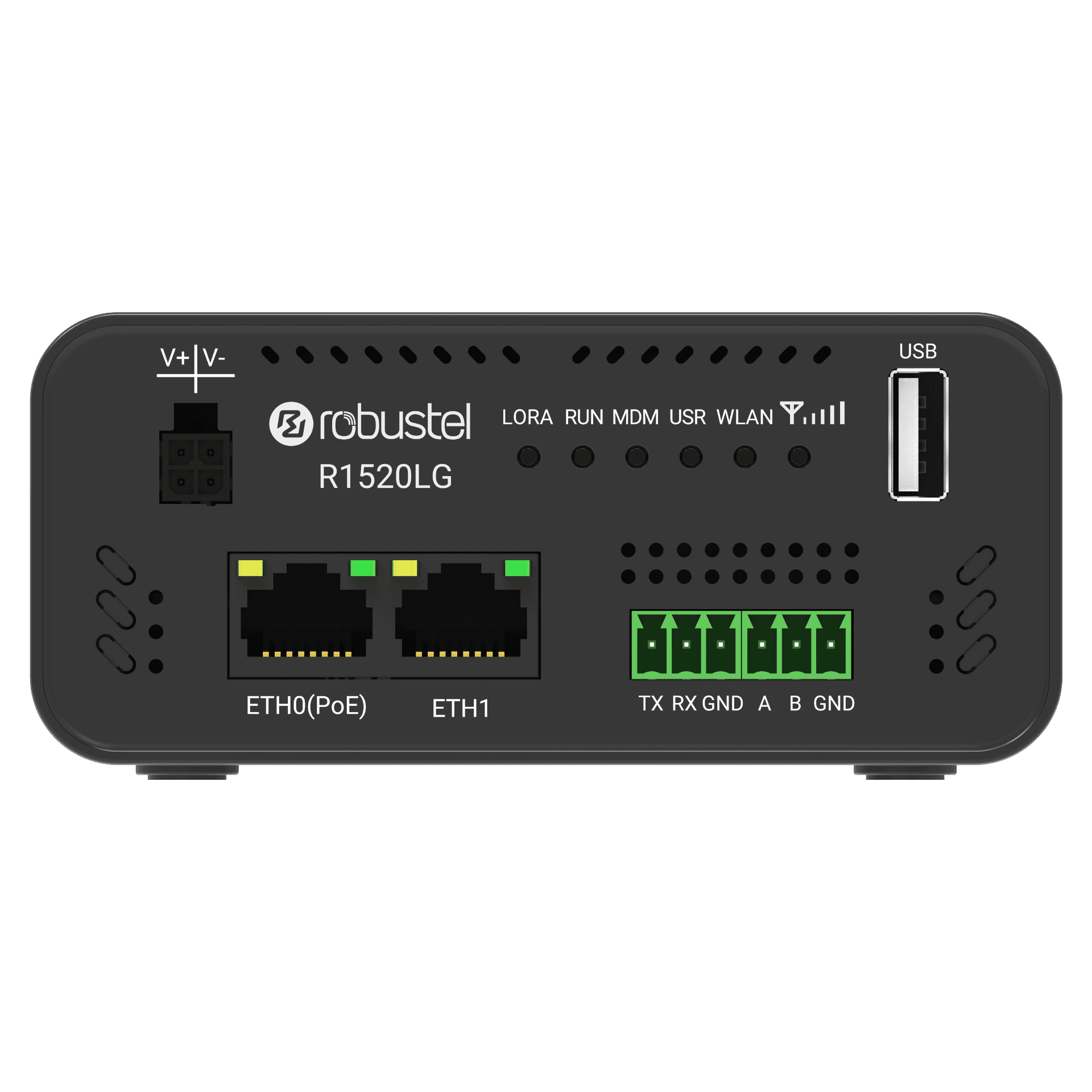 Robustel R1520LG LoRaWAN gateway with 4G/LTE, Wi-Fi and integrated LNSRobustel R1520LG LoRaWAN gateway with 4G/LTE, Wi-Fi and integrated LNS