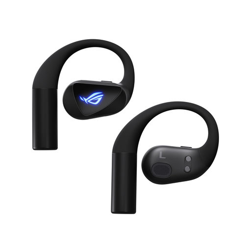 ASUS ROG Cetra Open Wireless earbuds with charging case