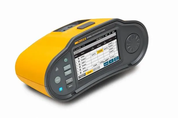 Fluke 1672 Multifunction Installation Tester, USB-C, Full-Color Touch Screen