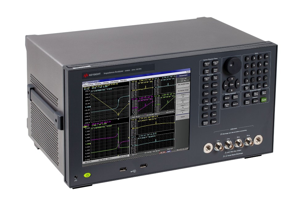 Keysight E4990A-120, 10.4-inch color LCD, Impedance Analyzers