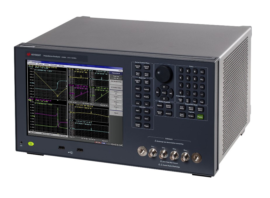 Keysight E4990A-120, 10.4-inch color LCD, Impedance Analyzers