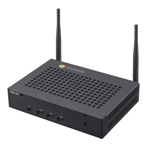 ASUS Chromebox CF40-BC012UN compact ChromeOS mini PC front view