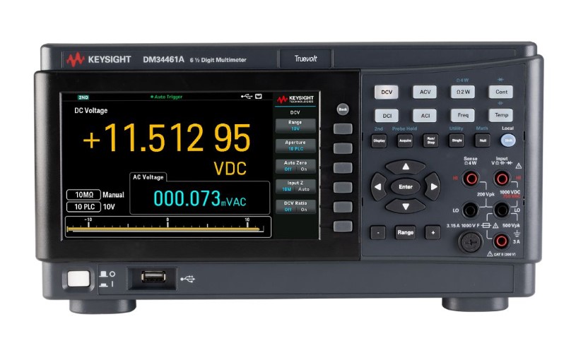 Keysight DM34461A DM6-class Digital Multimeter, 40 ppm Dual-display