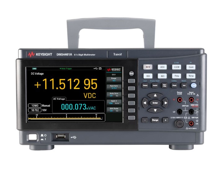 Keysight DM34461A DM6-class Digital Multimeter, 40 ppm Dual-display