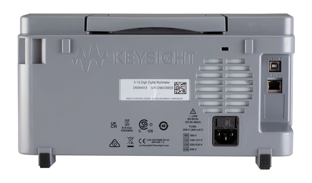 Keysight DM34461A DM6-class Digital Multimeter, 40 ppm Dual-display