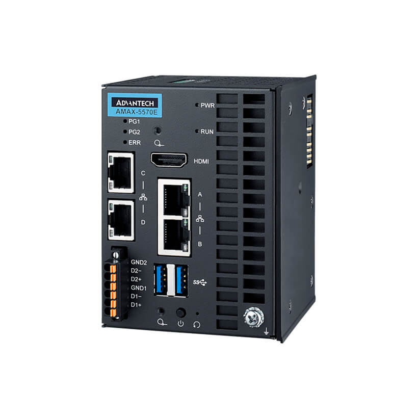 Advantech AMAX-5570E-0100X6A, 1.5GHz Quad-Core, IP20 Automation Controller