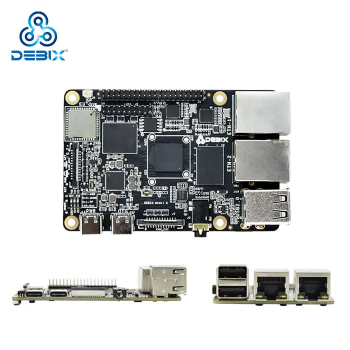 Debix Model D, 1.4GHz Arm Cortex-A55, i.MX 91 Low-Power Embedded SBC