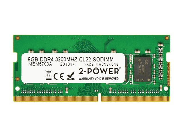 2-Power 2P-AB489613 laptop RAM front view
