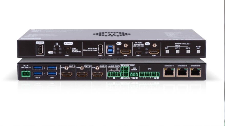 Lightware UCX-4x3-HCM40, Dual Screen Extended Desktop HDMI Matrix Switcher