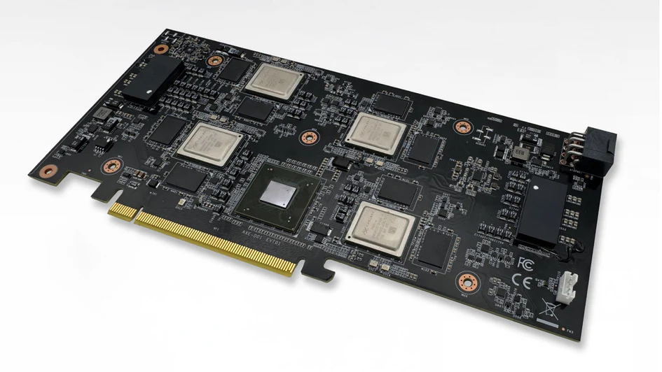 Axelera AI Metis 4-Chip PCIe AI Accelerator Card, 16GB Active Cooling