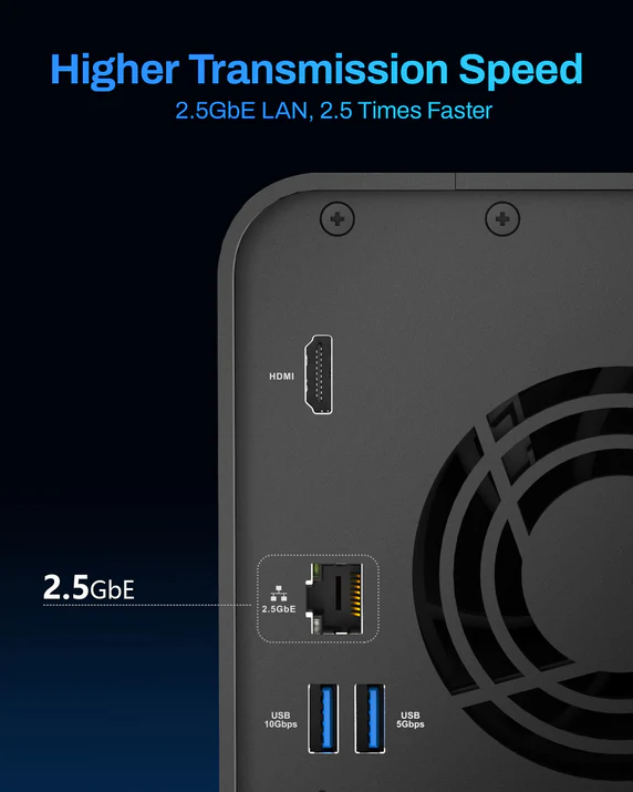 TerraMaster F2-425, Intel Celeron N5095, 2-Bay Home Network Storage