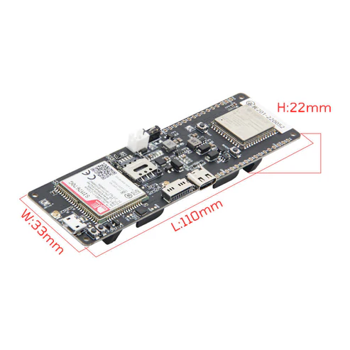 LILYGO T-SIM7670G S3 Standard (H802) ESP32-S3 4G LTE Development Board