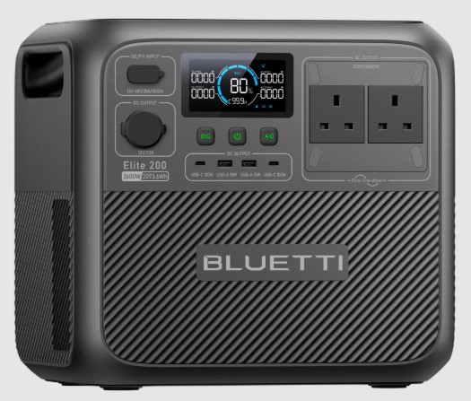 Bluetti  Elite 200 V2, 2073.6Wh Capacity 2600W Output AIO Portable Power Station