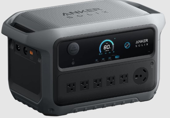 Anker SOLIX C2000 Gen 2, 4000 Watt LiFePO4 Portable Power Station