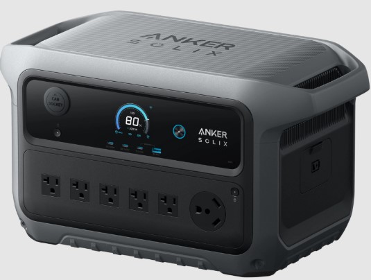 Anker SOLIX C2000 Gen 2, 4000 Watt LiFePO4 Portable Power Station
