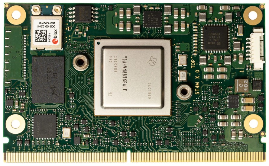 Congatec conga-STDA4/i-TDA4VM-4G eMMC32, Industrial SMARC Computer-on-Module COM