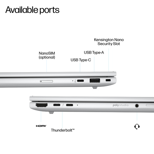 HP EliteBook 8 G1i Intel Core Ultra 7 notebook product image