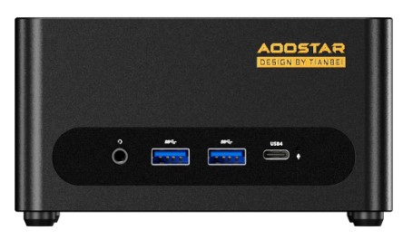 Aoostar G-FLIP AMD R7 H255, Barebone Mini PC with Built in Touchscreen