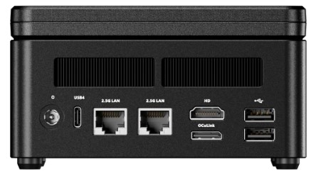 Aoostar G-FLIP AMD R7 H255, Barebone Mini PC with Built in Touchscreen