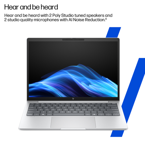 HP EliteBook 8 G1i, Intel Core Ultra 7, 35.6 cm (14"), 32 GB 256GB Win 11 Pro  Laptop