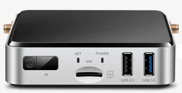 Geniatech APC680, 4GB/16GB 4G LTE Edge AI Box for Media, Signage & Automation