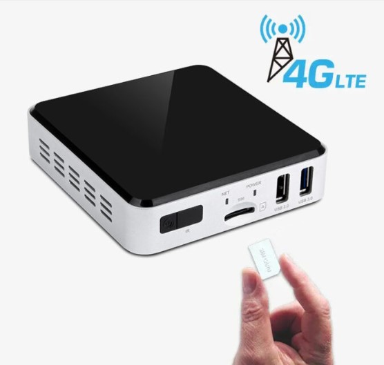 Geniatech APC329L, 2GB/16GN 4G LTE Android TV Box, Mini PC